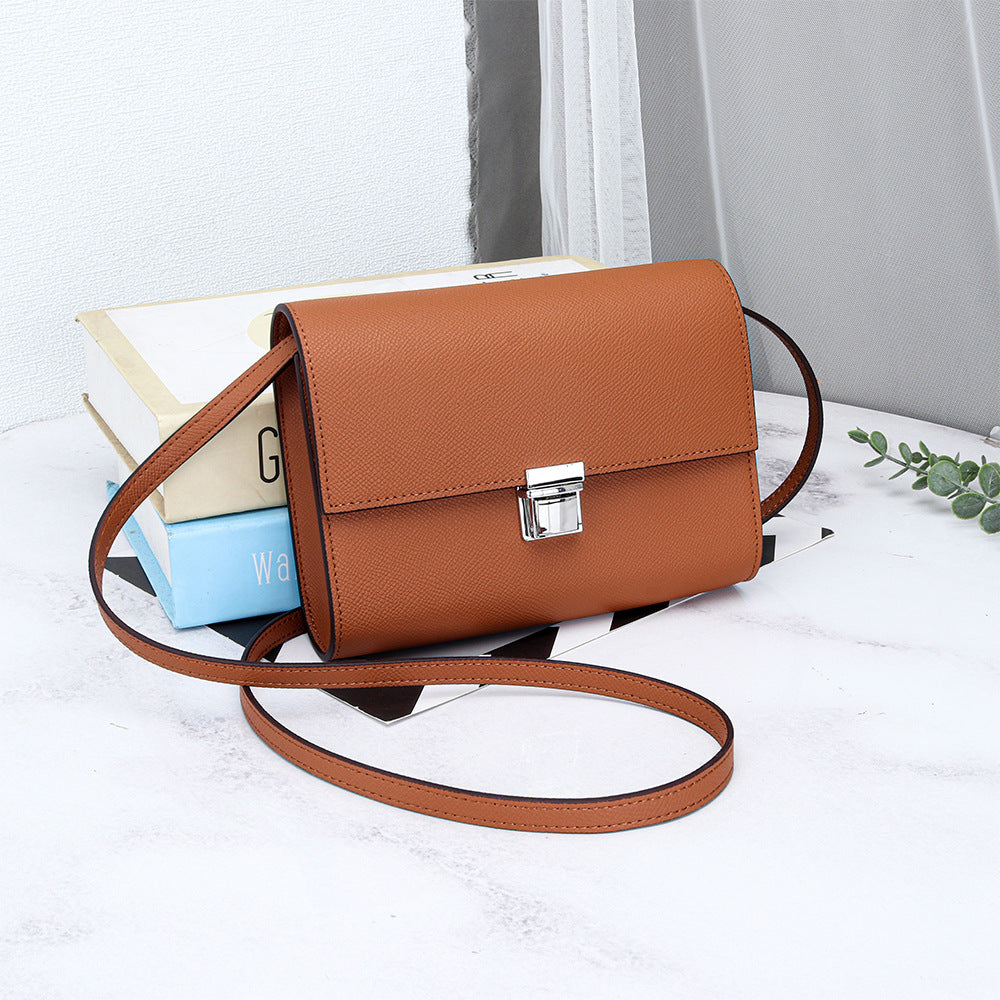 Women's Palm Print Leather For Graceful Fashionable Crossbody Bags