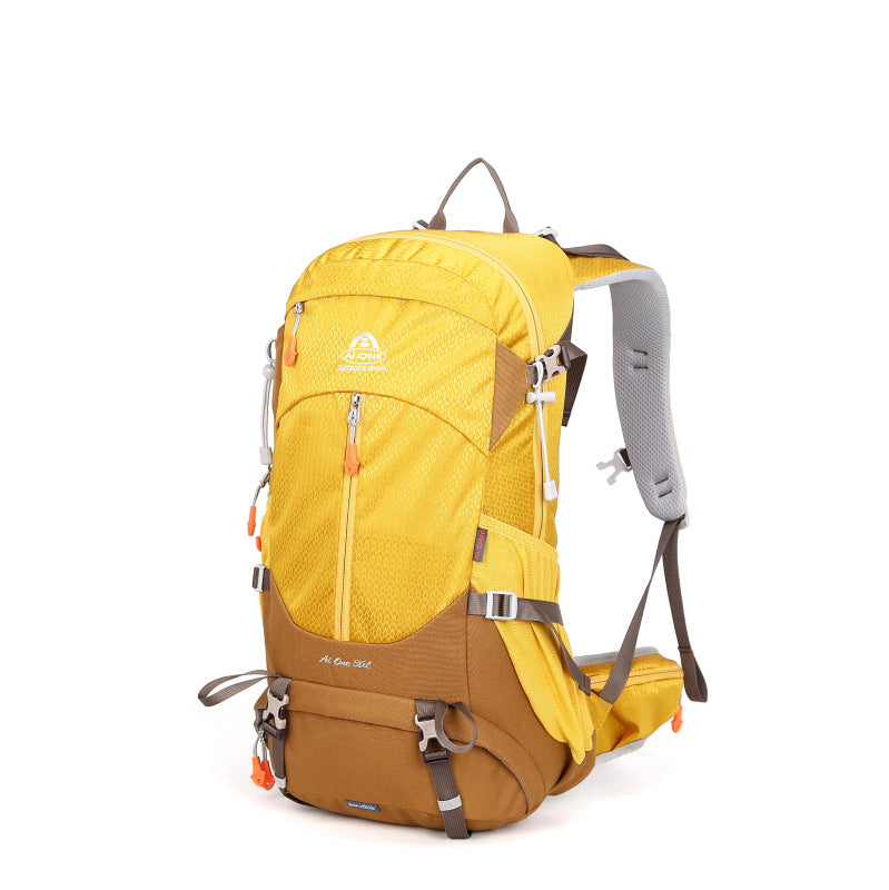 Women's & Men's & Water-resistant Suspension Carrying Nylon Mountaineering Backpacks