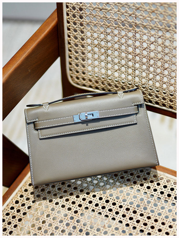 Women's Leather Generation Kelly High-grade First Layer Handbags