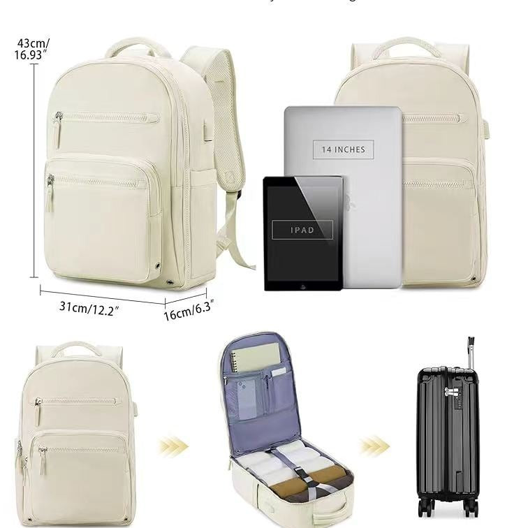 Women's Large Capacity Boarding Short Business Trip Backpacks