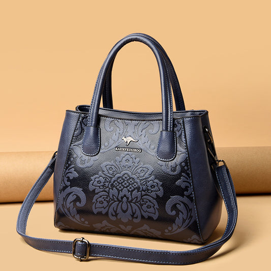 Women's Stylish Popular Chinese Style Embossed Handbags