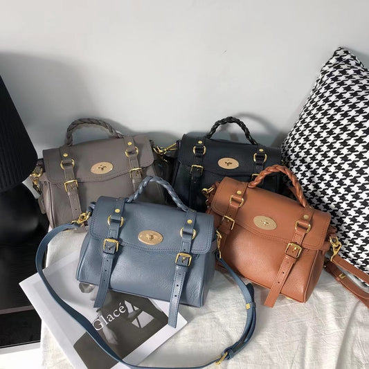 Women's Business Commuter Fashion Vintage Leather Handbags