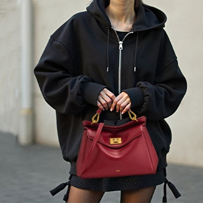 Graceful Charming Trendy Women's Pillow Latch Handbags