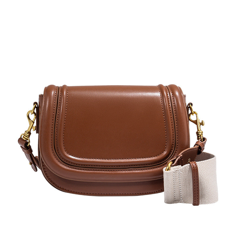 Z Home Fashion Saddle Wide Strap Shoulder Bags