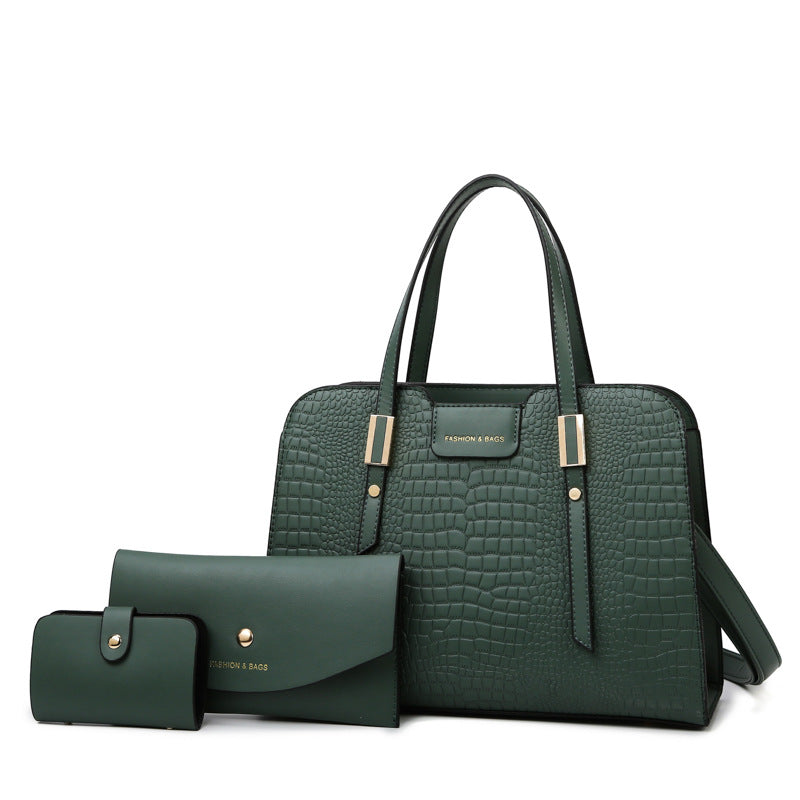 Women's Urban Simple Match Sets Mother Handbags