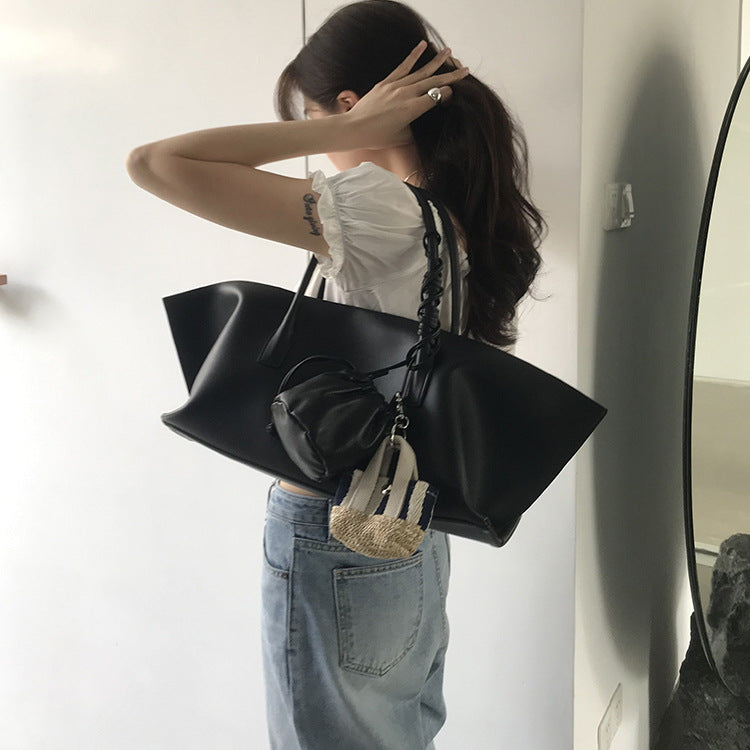 Chen Korean Niche Design Genuine Leather Shoulder Bags