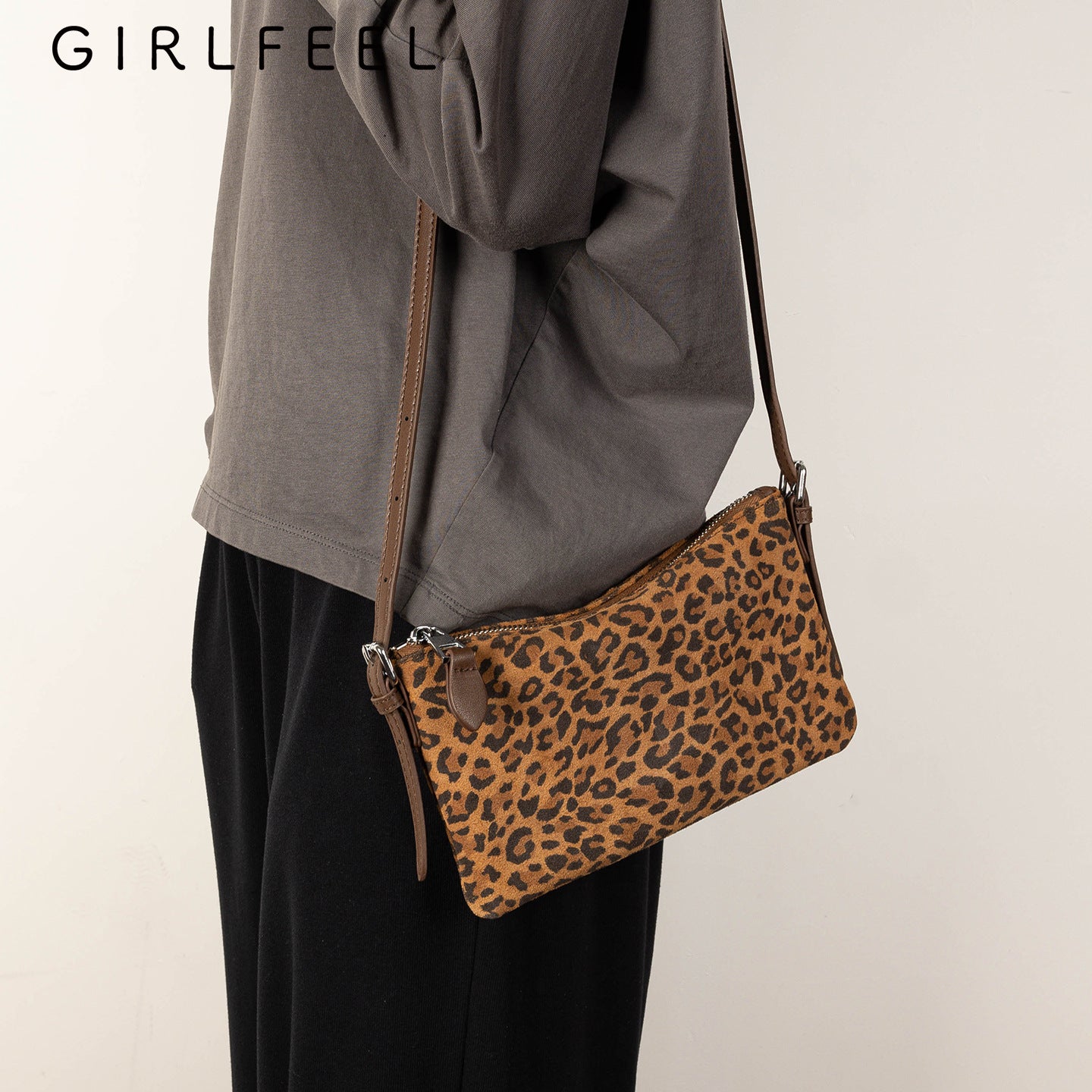 Graceful Women's Commute Genuine Leather Underarm Crossbody Bags