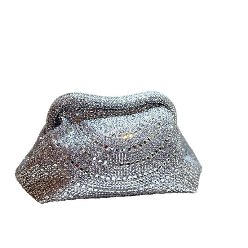 Simple Shiny Sequins Dinner Clutch Design Advanced Crossbody Bags