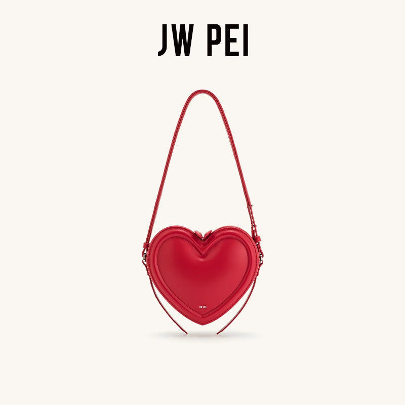 Women's Design Sweet Cool Three-dimensional Heart Single Handbags