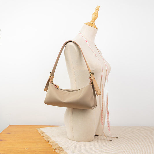 Women's Cloth Canvas Nylon Trendy Fashion Baguette Handbags