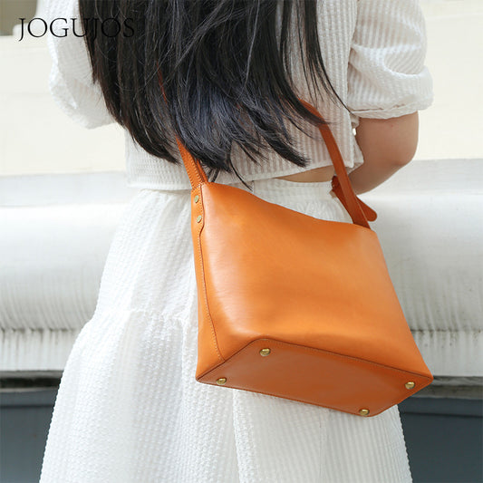 Women's Genuine Leather High Sense Commute For Bags