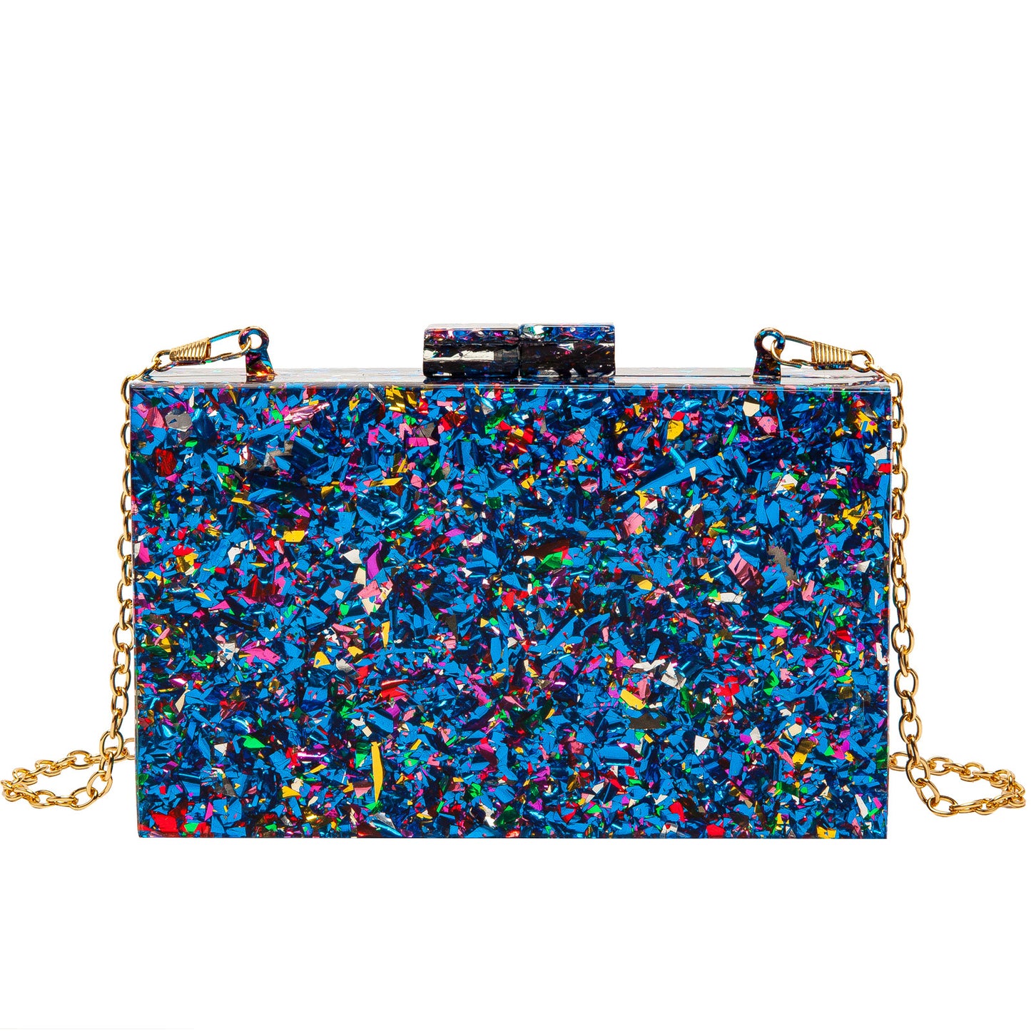 Acrylic Paillette Banquet Dress Garment Clutch Evening Bags