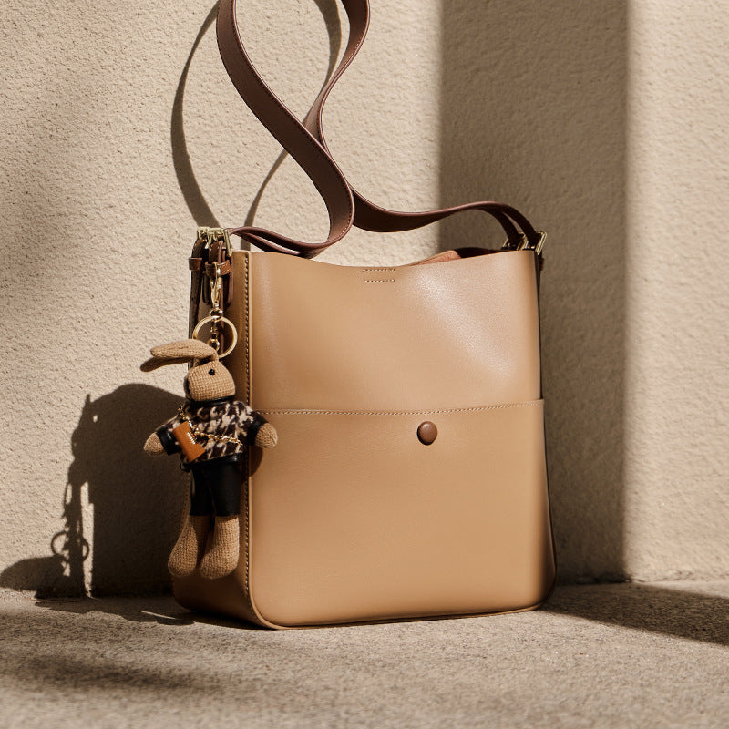 Women's Unique Large Capacity Genuine Leather Shoulder Bags