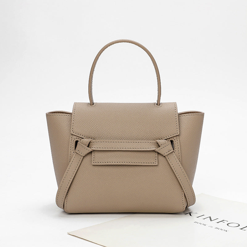 Women's Genuine Leather Catfish Yao Chen Smiling Crossbody Bags