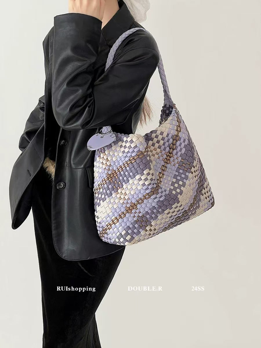 Design Hand-woven Large Capacity Totes Style Bags