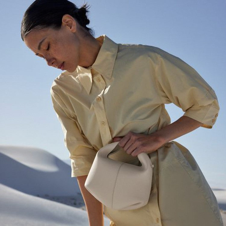 Attractive Lunch Niche High-grade Cowhide Commuter Bags