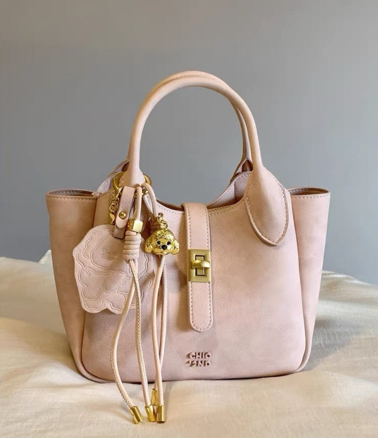 Women's South Wind Bread Puppy Windsor Portable Crossbody Bags