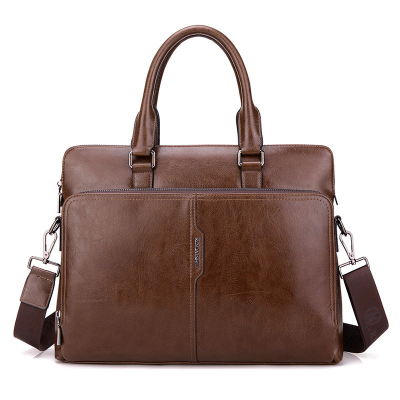 Men's Cool Kangaroo Business Computer Compartment Men's Handbags