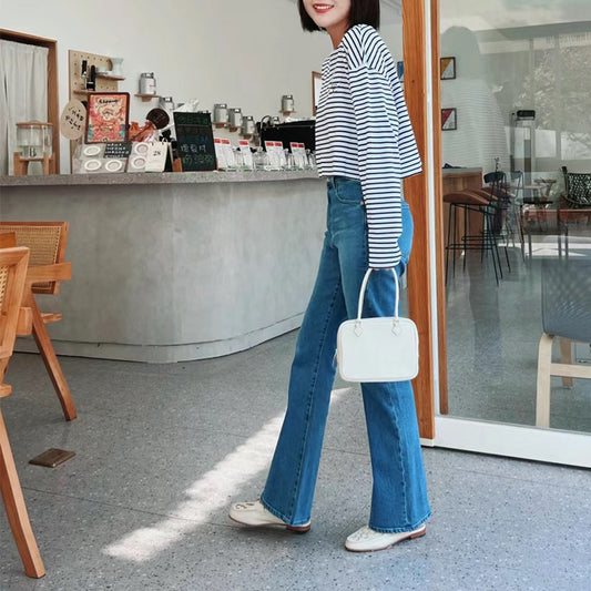 Women's Korean Leather Leisure Feather Fashion Simple Bags