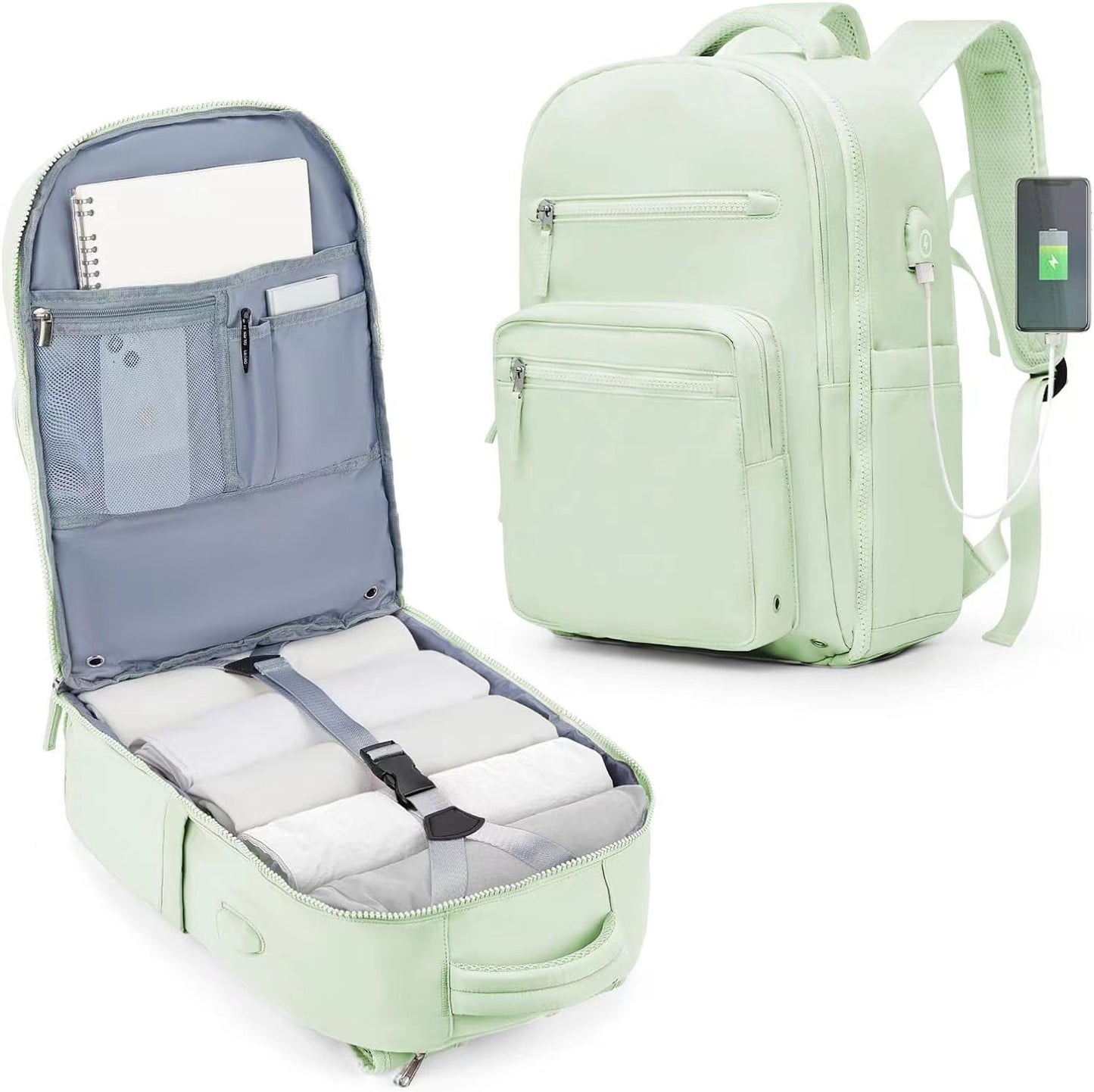 Women's Large Capacity Boarding Short Business Trip Backpacks