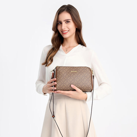 Women's Retro Fashion Easy Matching Pillow Large Crossbody Bags