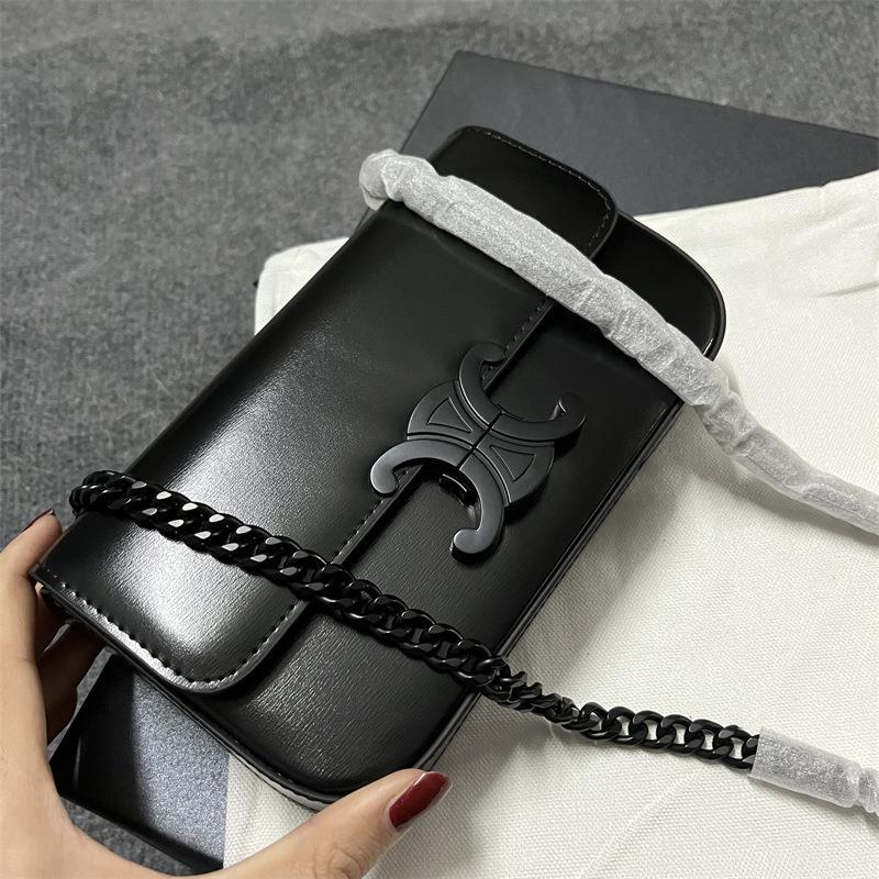 Women's Arc French Stick Underarm Genuine Leather High-grade Special Interest Shoulder Bags