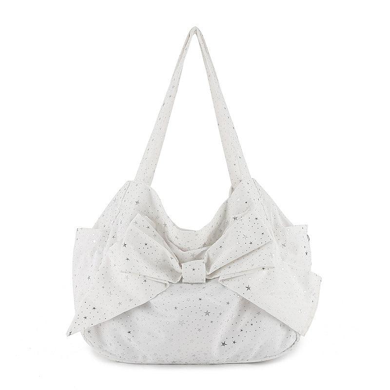 Classy Women's Large Capacity Canvas One Shoulder Bags