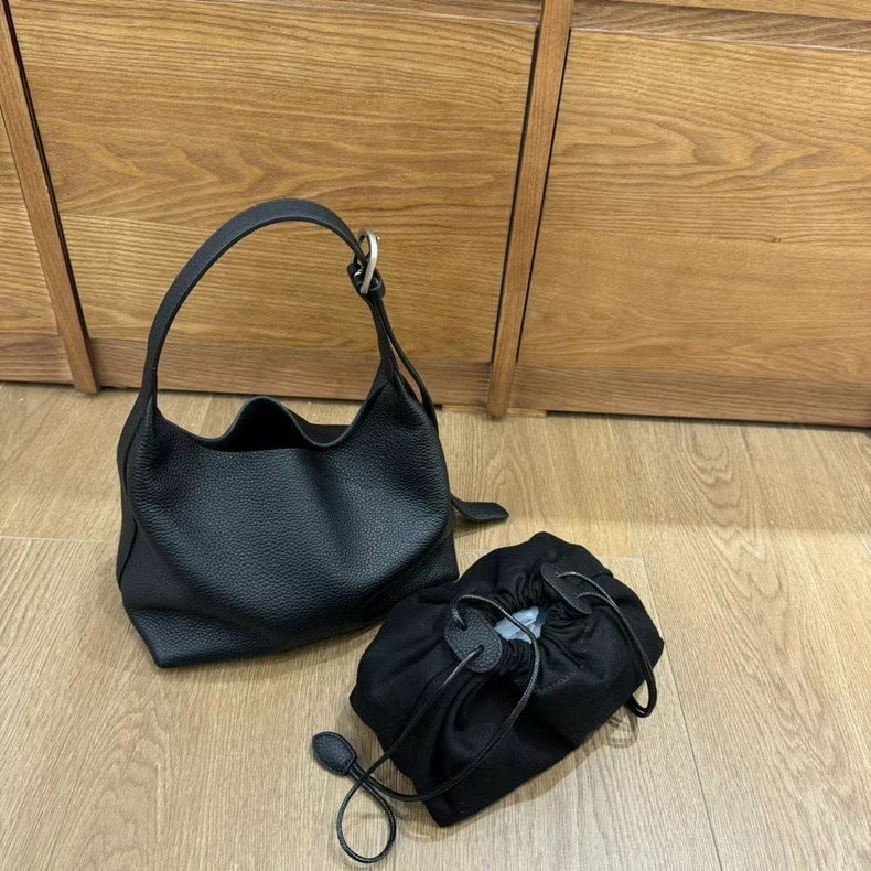 Women's Layer Cowhide Autumn Vintage Genuine Leather Bags