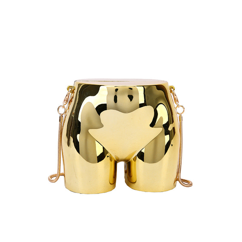 Design Acrylic Chain Female Funny Western Shoulder Bags