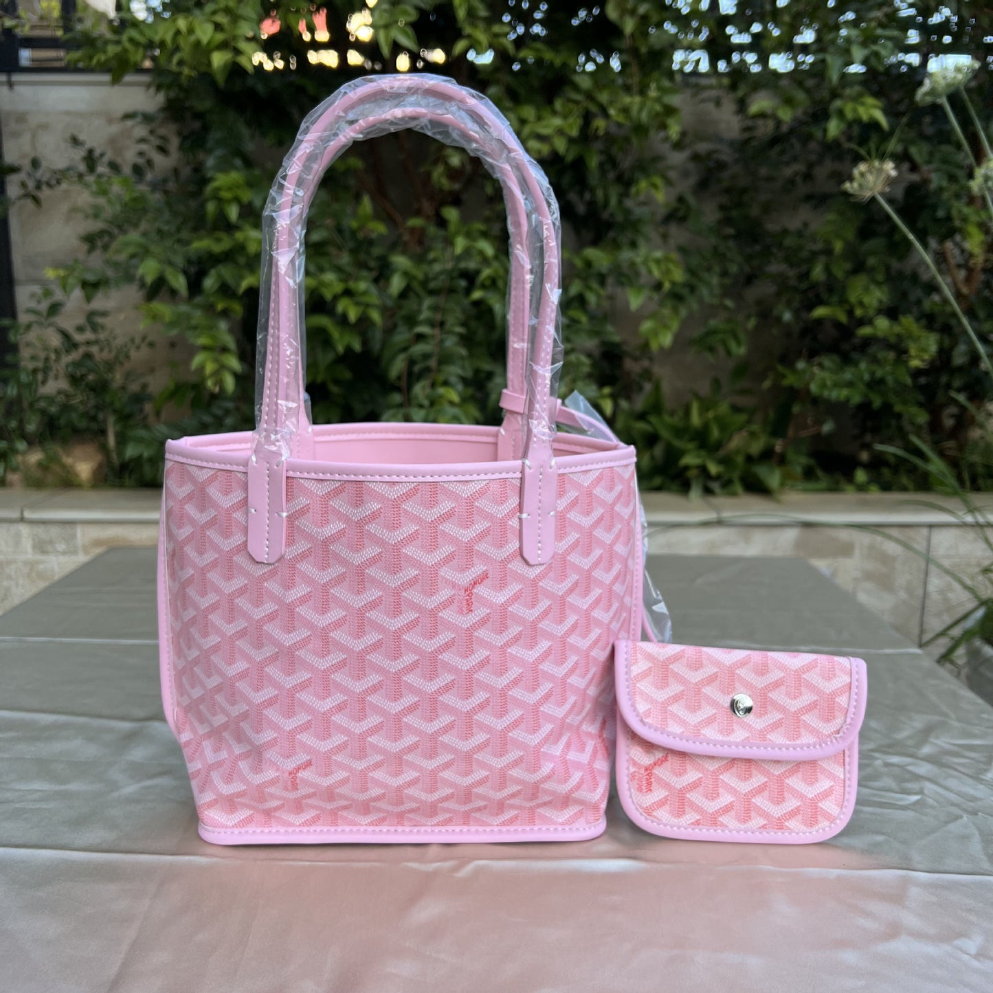 Double-sided Shopping Dog Teeth Vegetable Basket Armpit Bags