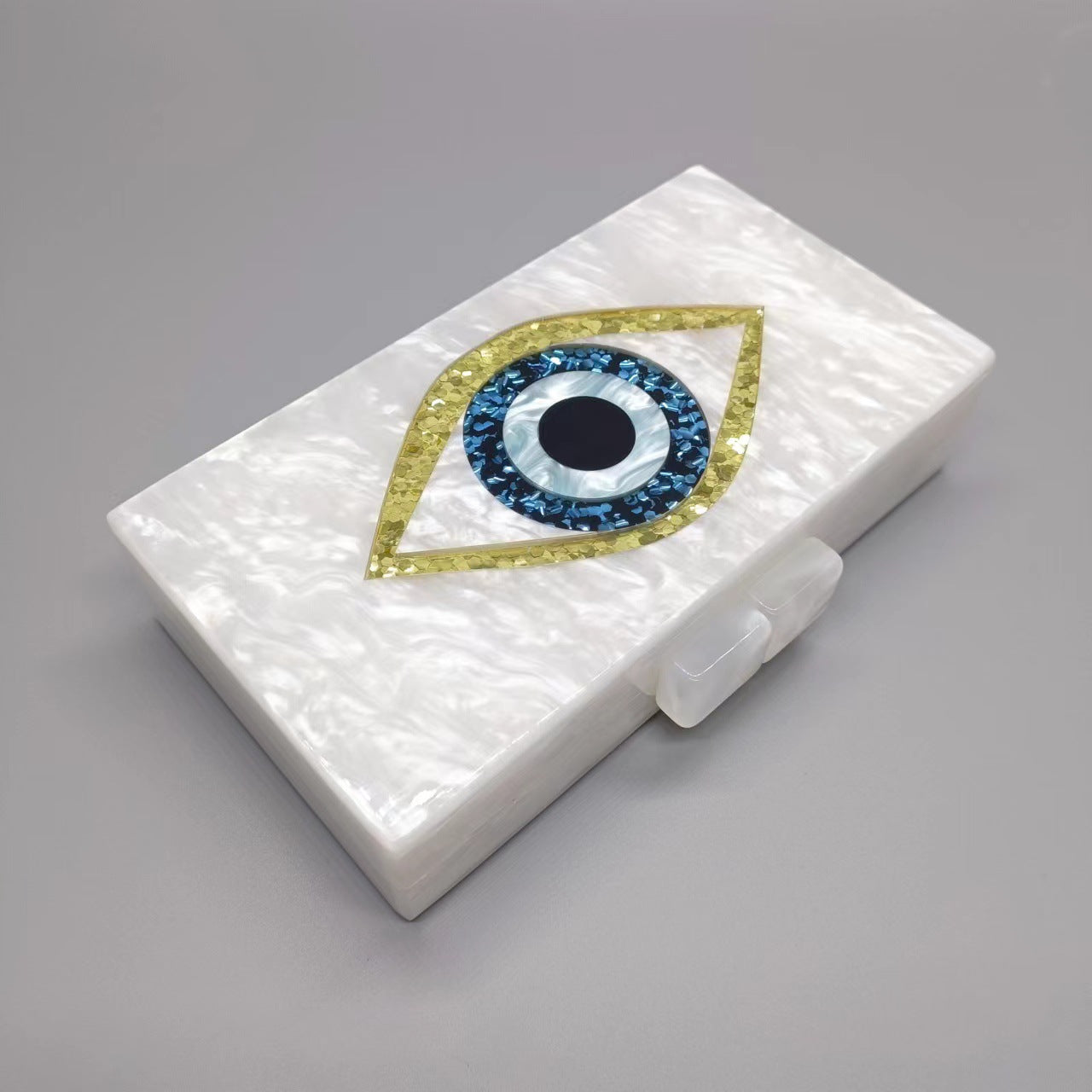 Acrylic Eye Wedding Dinner Clutch Chain Evening Bags