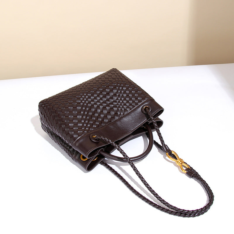 Women's High Texture Handmade Woven Fashion Trendy Handbags