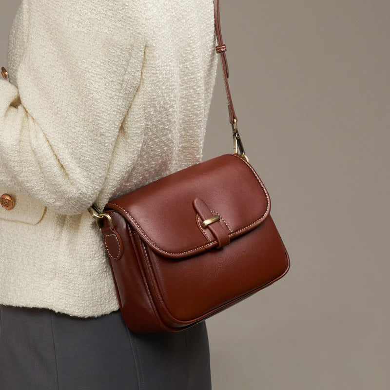 Women's Genuine Leather Fashion High Sense Shoulder Bags