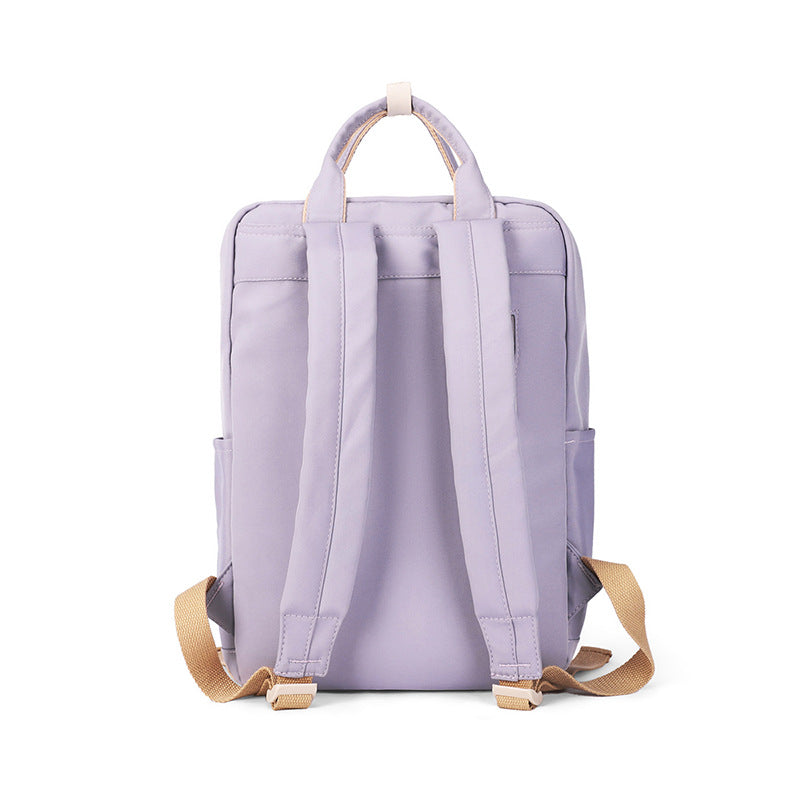 Women's Korean Preppy Style Large Capacity Junior High Backpacks