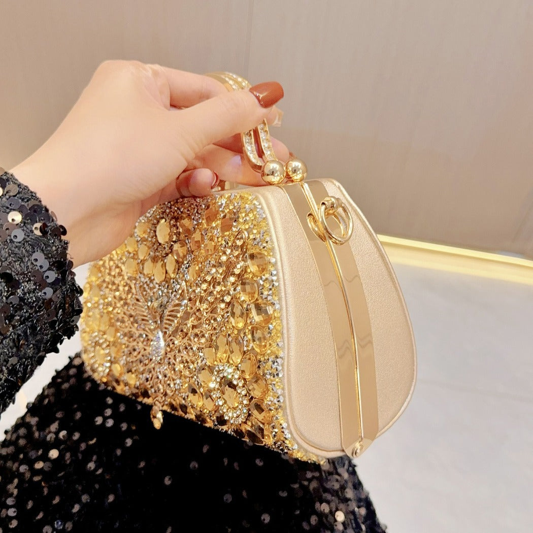 Diamond Crystal Full Fashion Dress Banquet Evening Bags