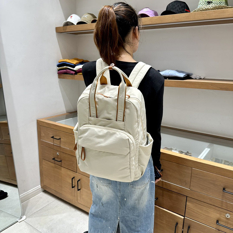 Women's Korean Style Large Capacity Fashion Commuter Backpacks