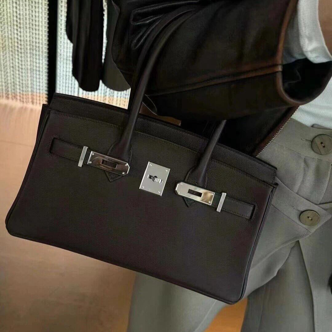 Women's Layer Cowhide Horizontal Large Capacity Versatile Handbags