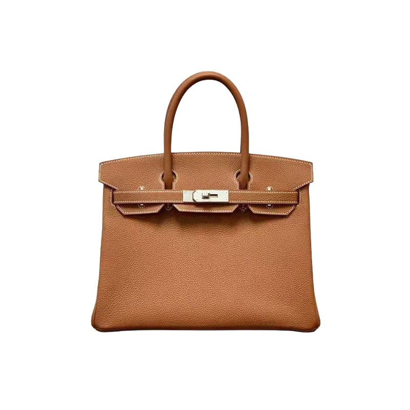 Women's Retro Fashion First Layer Cowhide Genuine Leather Handbags