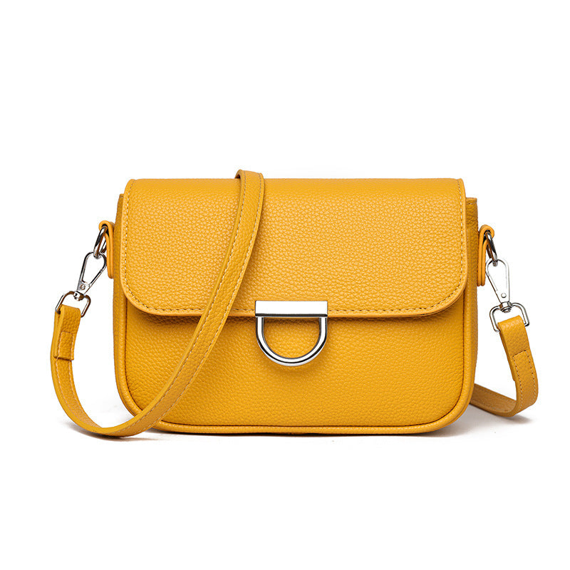 Women's Solid Color Trendy Personality Commute Minimalist Bags