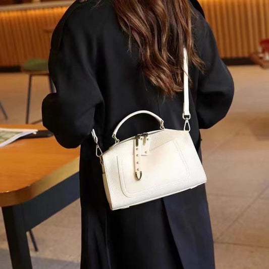 Women's Leather Fashion Large Capacity Versatile Commuter Crossbody Bags