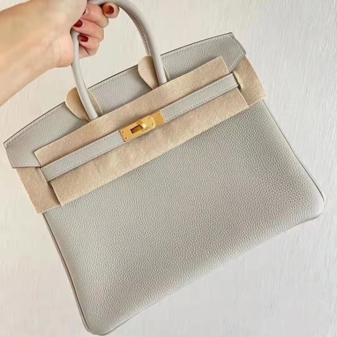 Women's First Layer Cowhide Genuine Leather Kelly Shoulder Bags