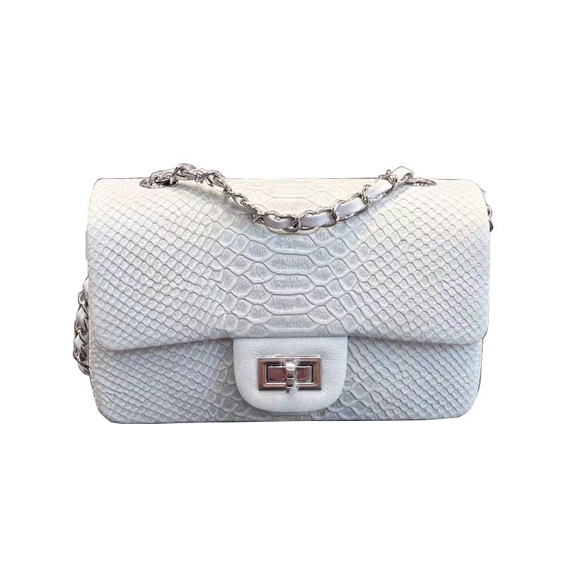 Women's Rare Leather Classic Style Texture Genuine Shoulder Bags