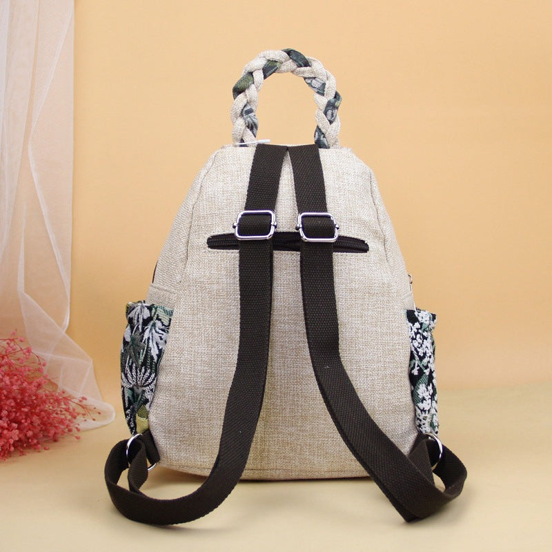 Versatile Artistic Fresh Butterfly Flower Style Backpacks