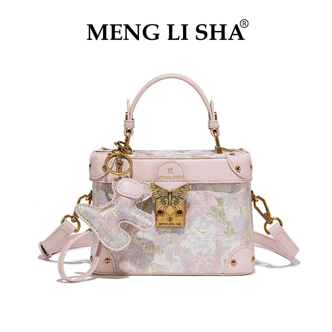 Unique Women's Fashion Personality Box Portable Crossbody Bags