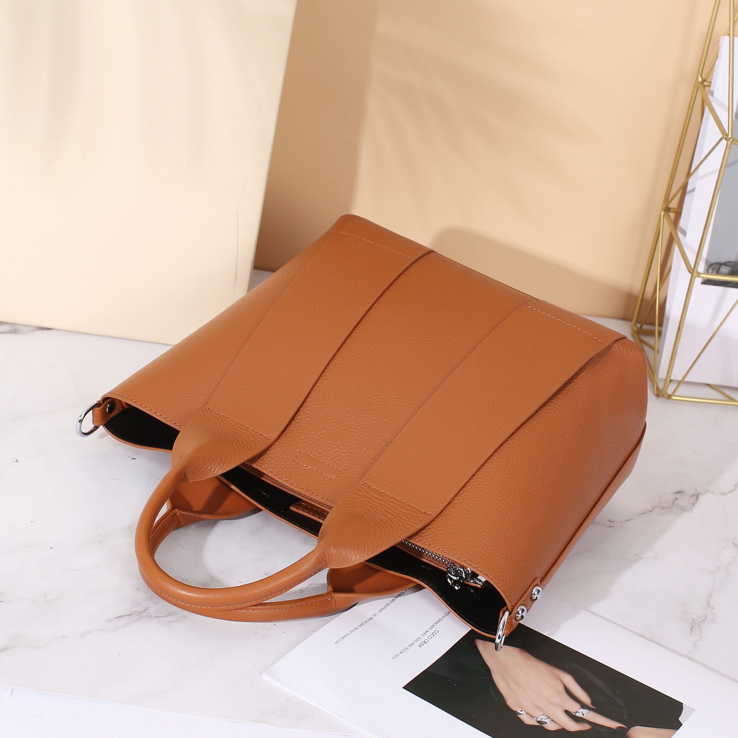 Popular Fashion One Practical Version Soft Leather Bags
