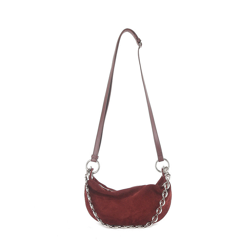 Light Frosted High Sense Delicate Selenodont Shoulder Bags