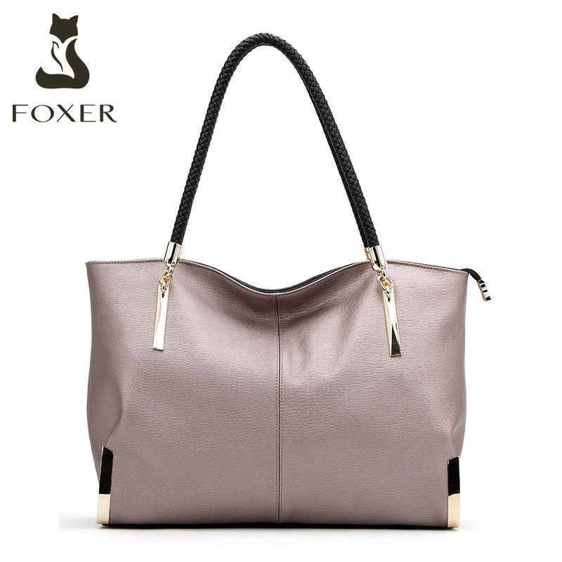 Women's Cowhide Light Luxury Large Capacity Totes Bags