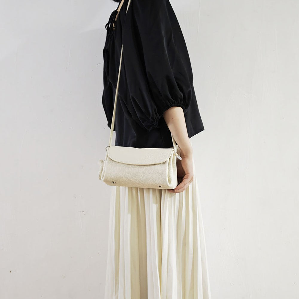 Women's Genuine Leather Daily Simple Pouch Elephant Crossbody Bags