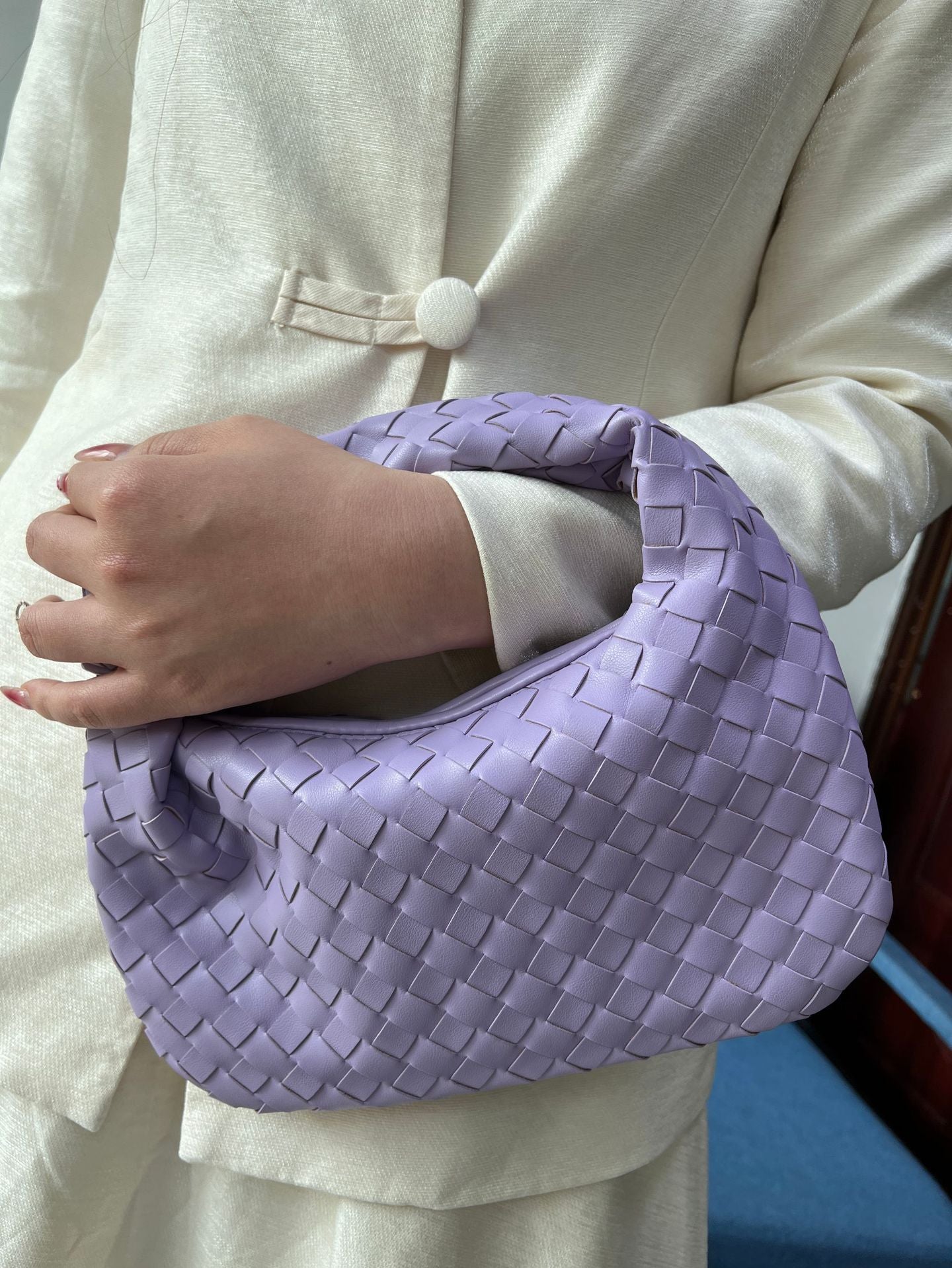 Classic Trendy Cool Hand-woven Horn Portable Handbags