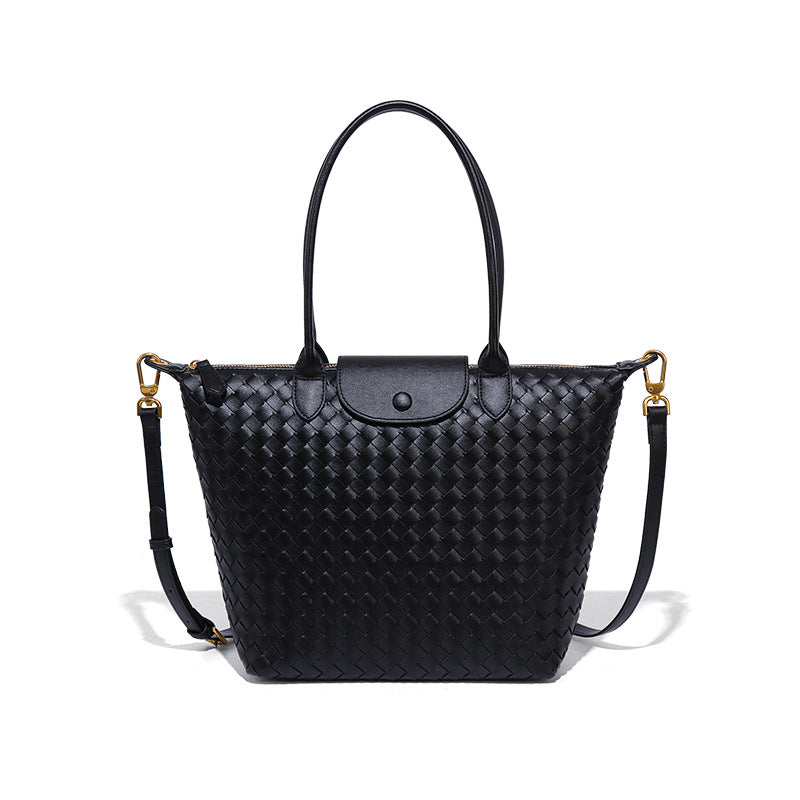 Fashion Dumpling Hand-woven Large Capacity Portable Bags